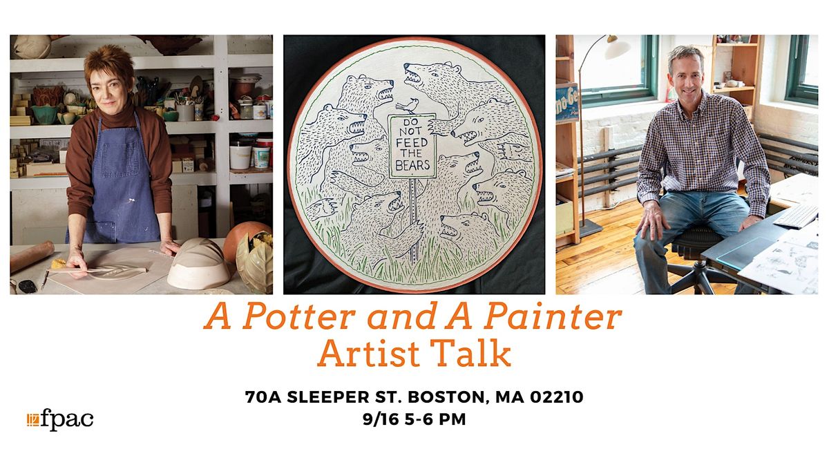 ARTIST TALK: A Potter and A painter