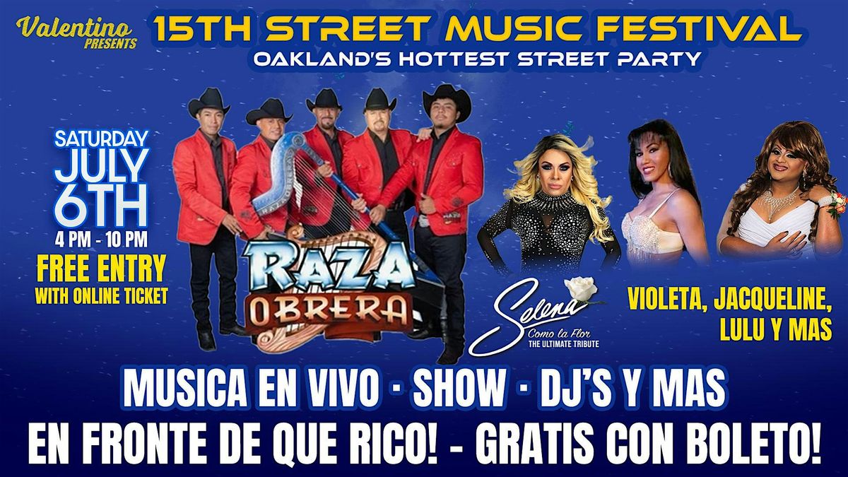 15th Street  Music Festival Street Party