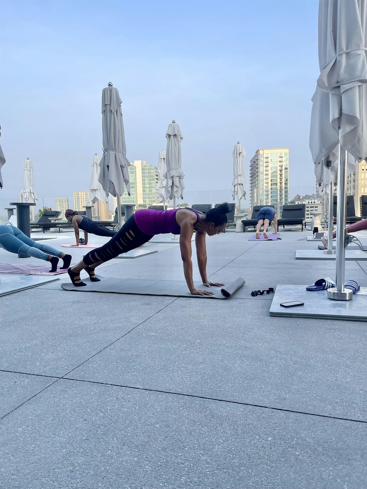 Free Rooftop Pilates at the Thompson Atlanta - Buckhead, By Hyatt