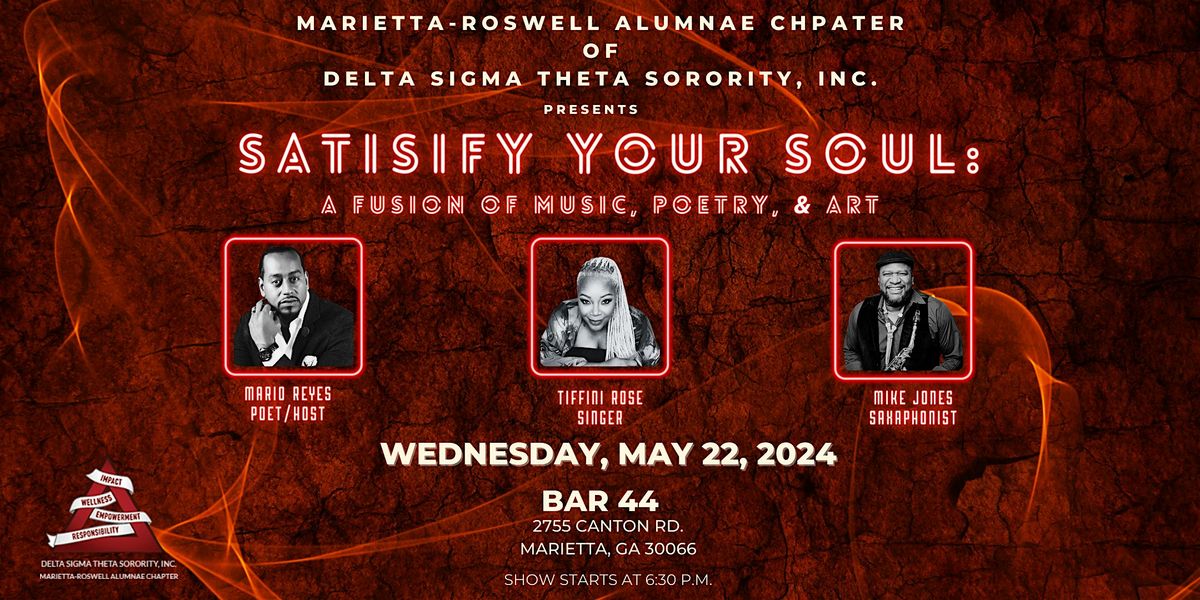 Satisfy Your Soul: A Fusion of Music, Poetry, & Art