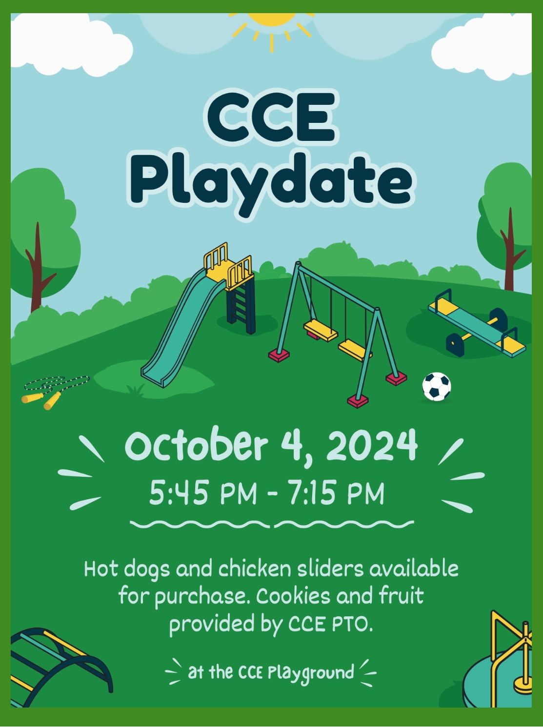 CCE Play date 