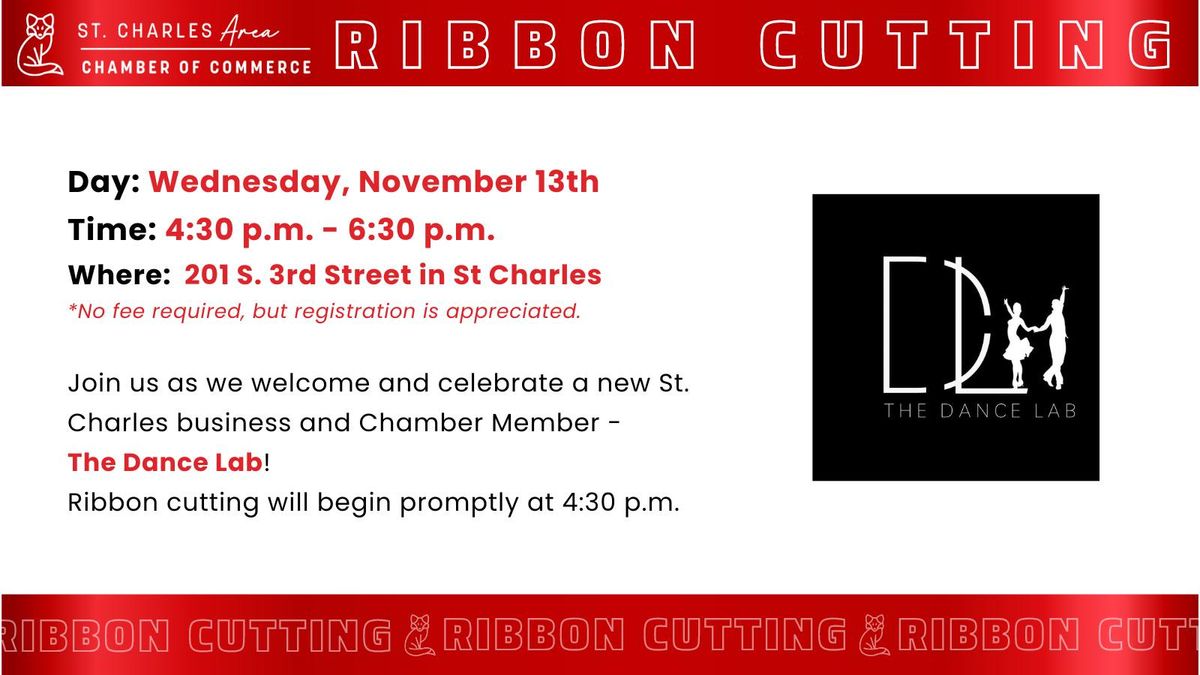 Ribbon Cutting: The Dance Lab