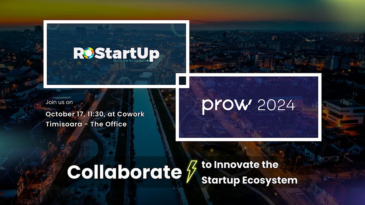 ROStartup x Prow - Collaborate to Innovate the Startup Ecosystem