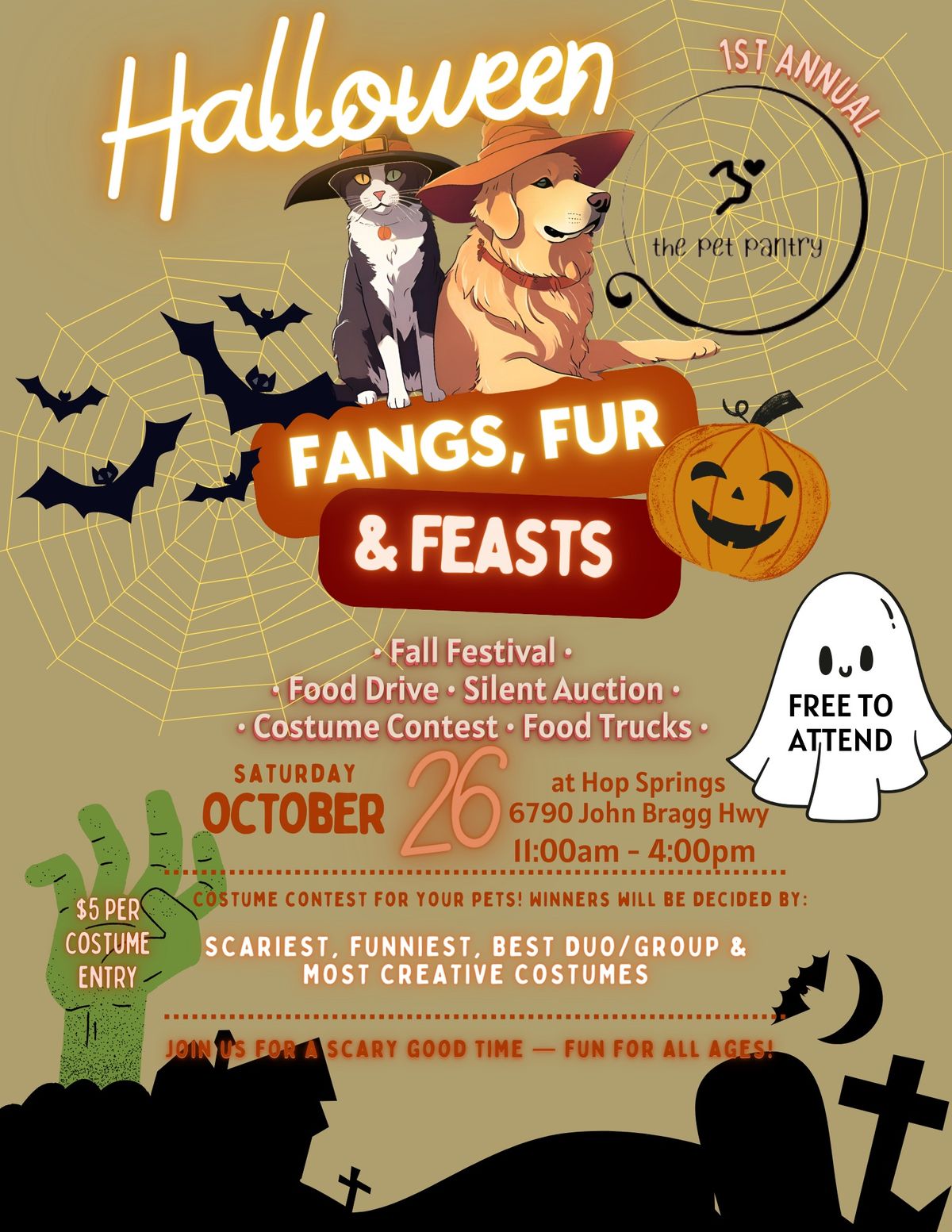 Fangs, Fur, and Feasts: A Fall Festival