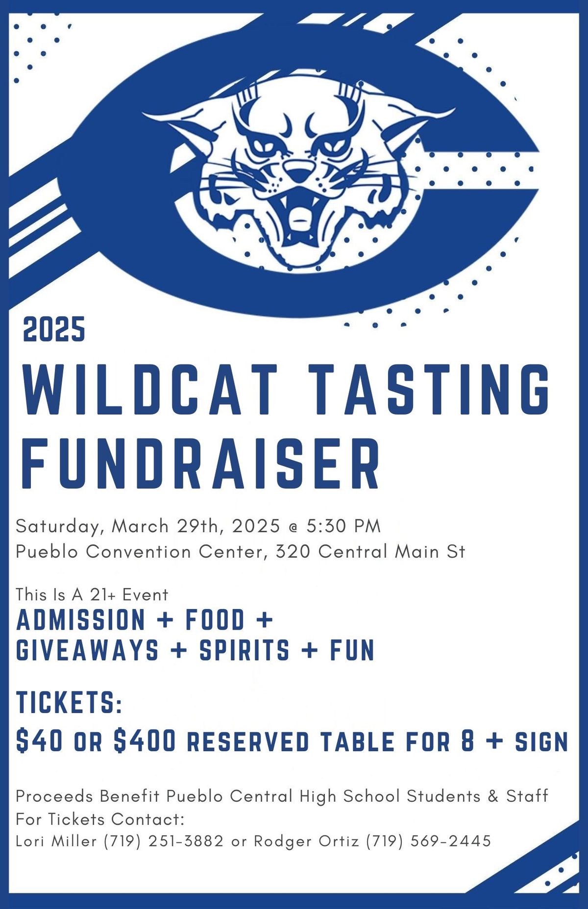 Wildcat Tasting Fundraiser 