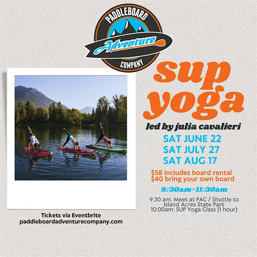 PAC SUP Yoga Series with Julia Cavalieri