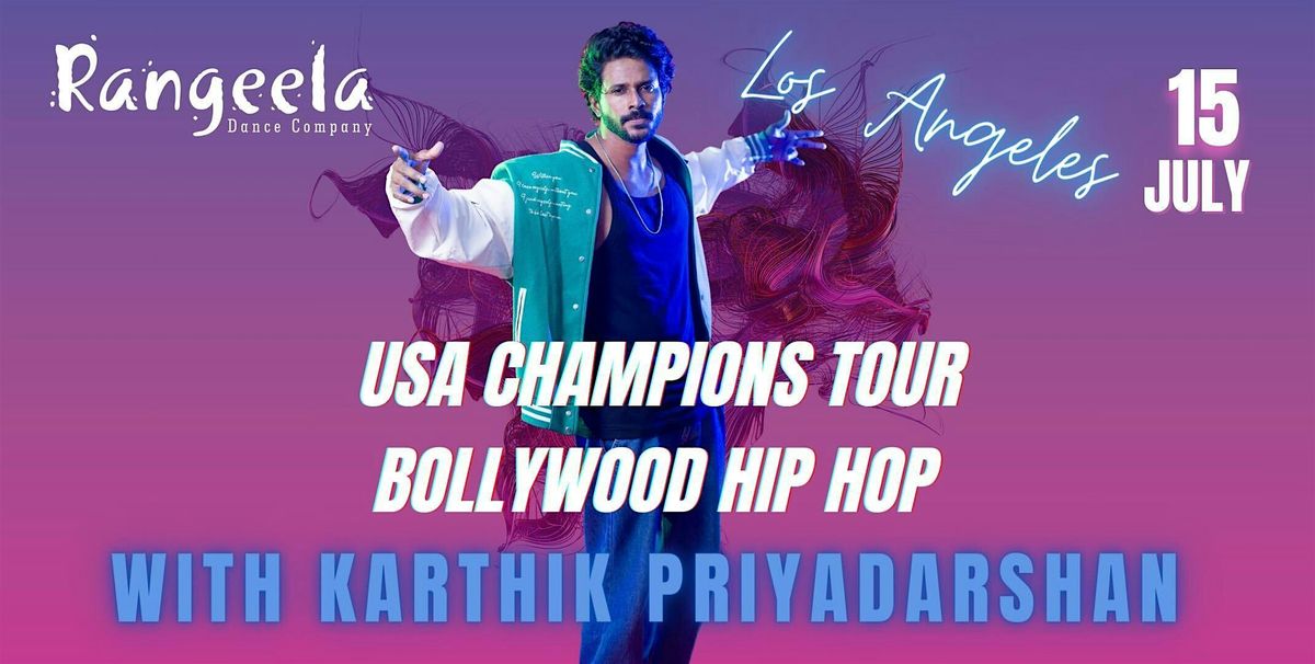 Bollywood Hip Hop Workshop with Karthik Priyadarshan  (LA)