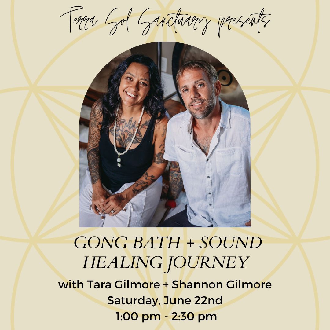 Gong Bath + Sound Healing Journey