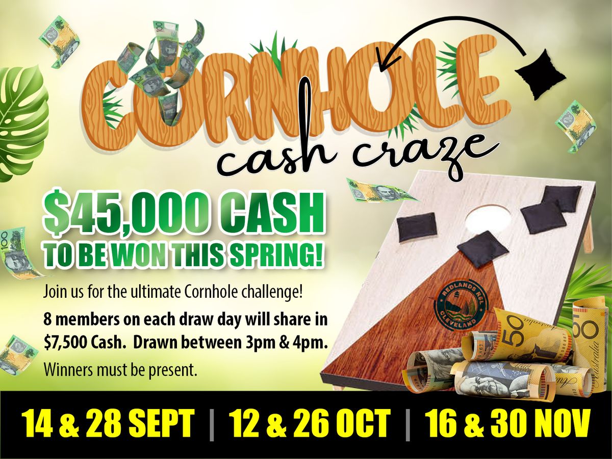 MAJOR PROMO - CORNHOLE CASH CRAZE