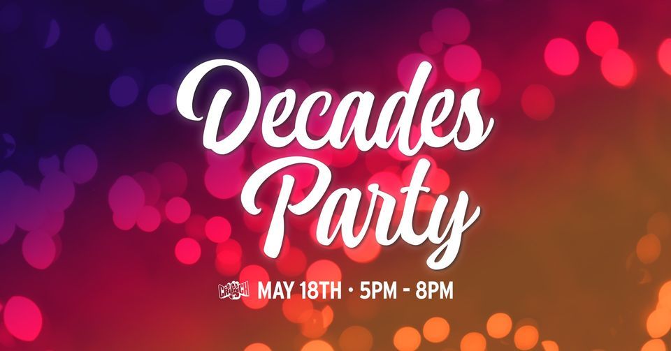 Decades-Themed Mid-Month Party