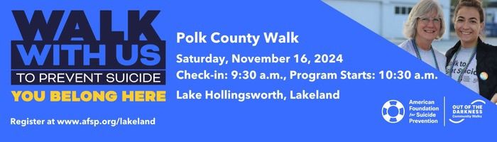 Polk County Out of the Darkness Walk