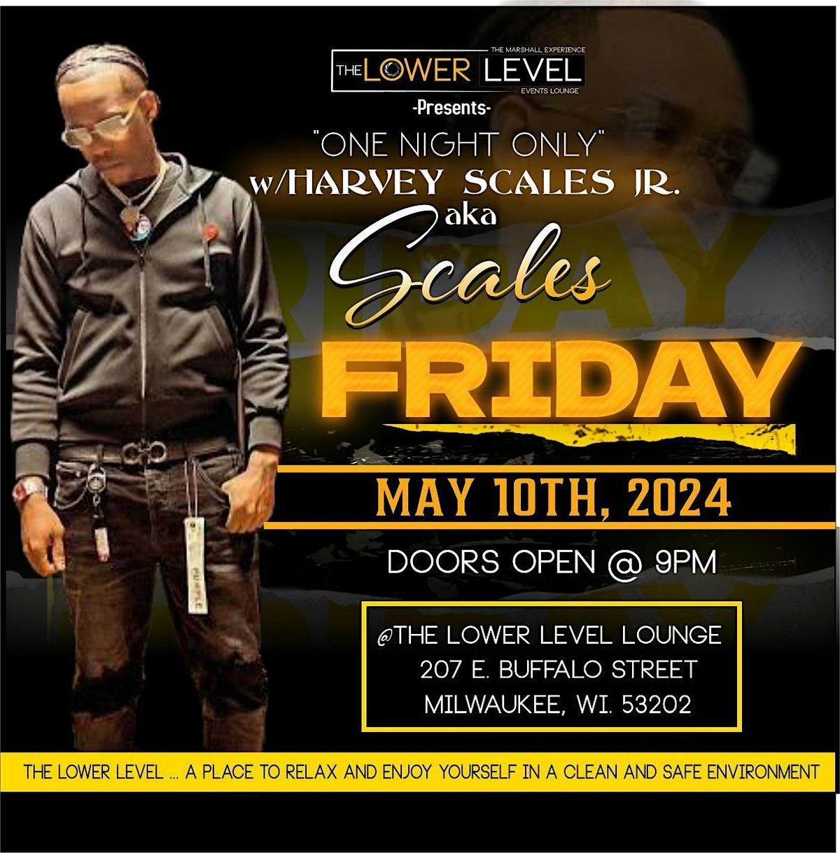 One Night Only w\/ Harvey Scales Jr. aka Scales
