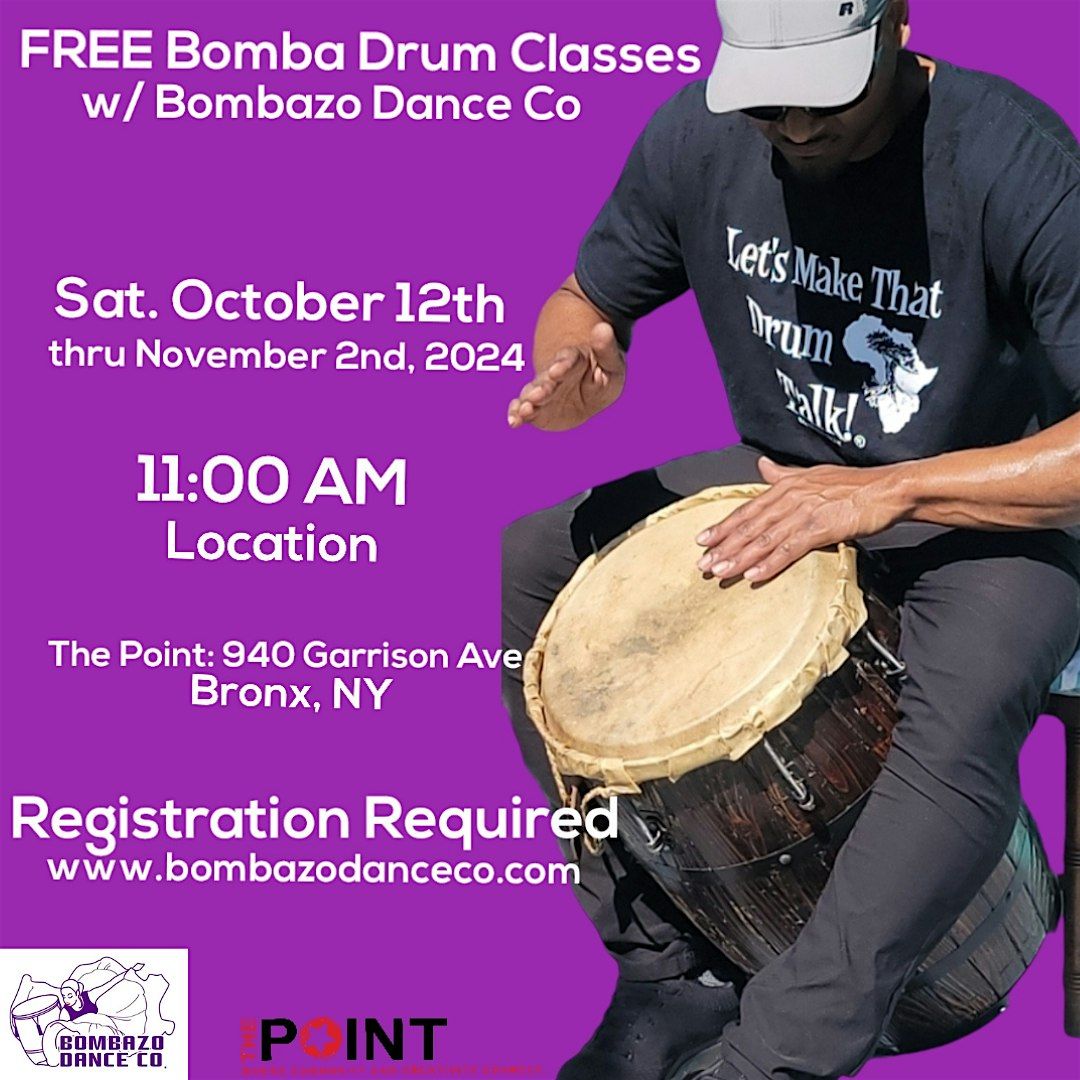 FREE BOMBA DRUMMING