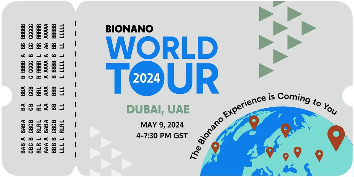 Bionano STRATYSPHERE Tour 2024: Meet us in Dubai!