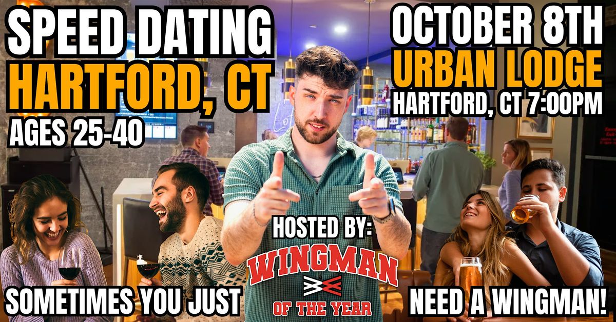 Speed Dating With Wingman Of The Year: Hartford, CT