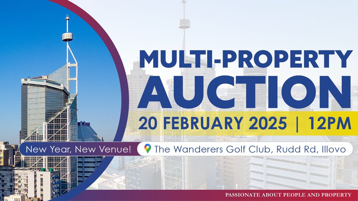  Live Multi-Property Auction Event 