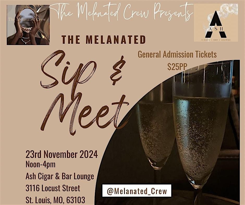 Melanated Sip & Meet