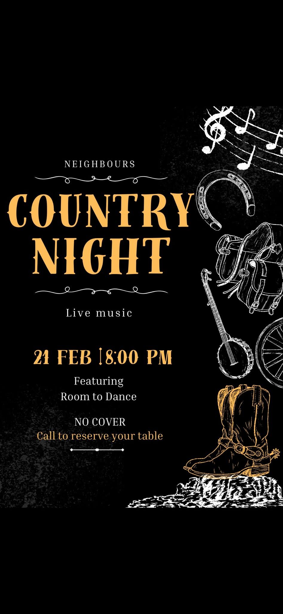 Country Night at Neighbours Pub