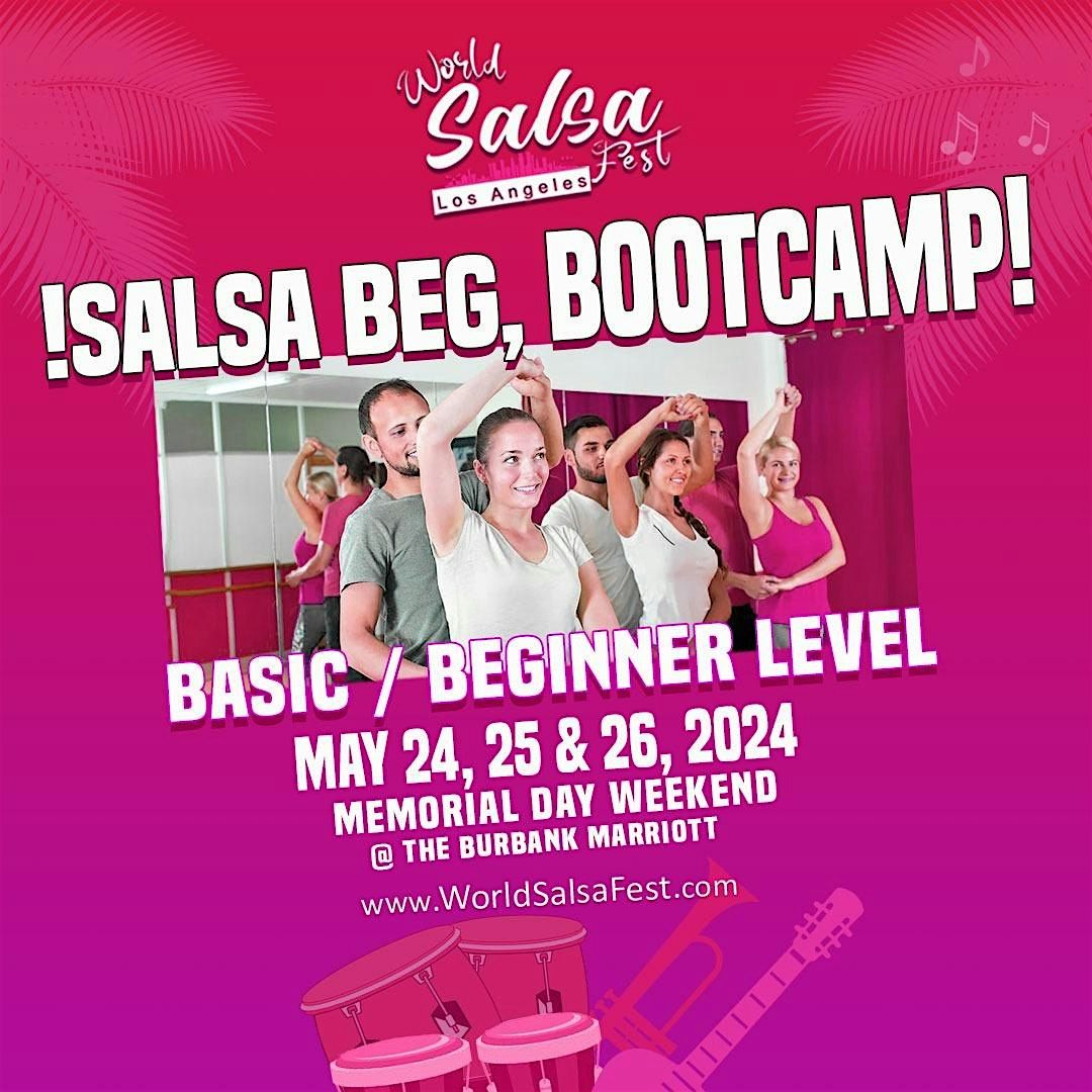 Salsa Dancing Bootcamp Weekend for Basic\/Beginners!
