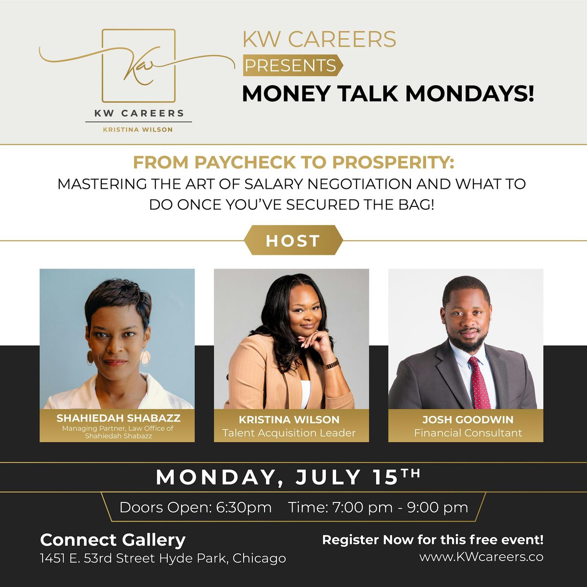 KW Careers Presents Money Talk Mondays!