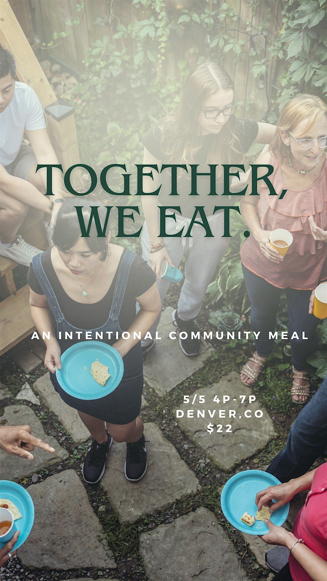 August Together, We Eat: Community Meal Series + School Supply Drive