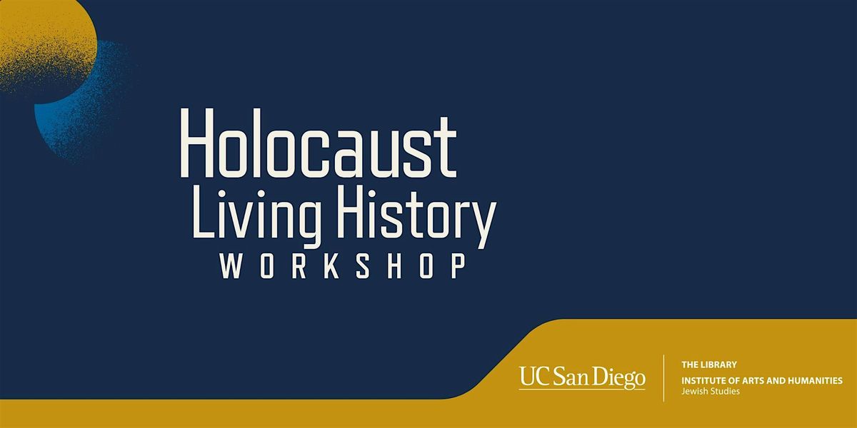 Holocaust Living History Workshop featuring Marianna Kiyanoyska