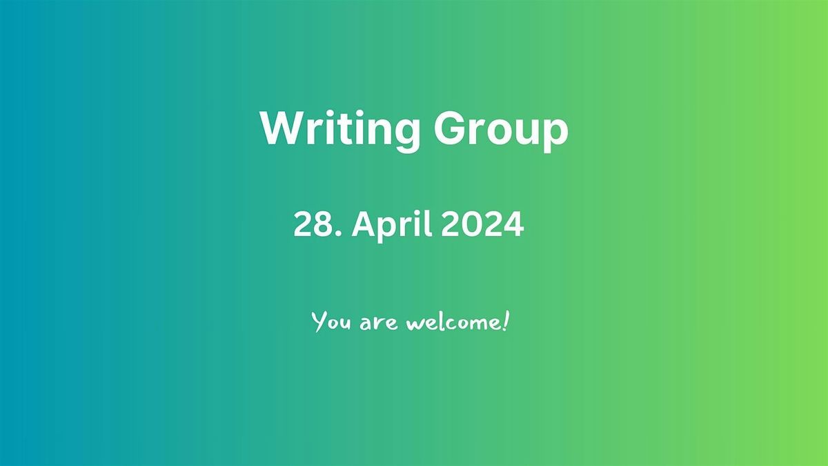 German Writing Group