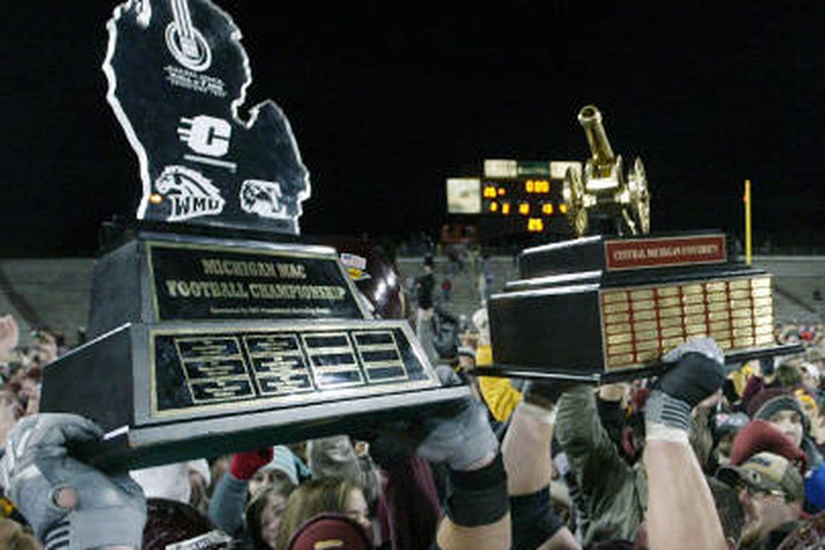 Central Michigan Chippewas at Western Michigan Broncos Football at Waldo Stadium