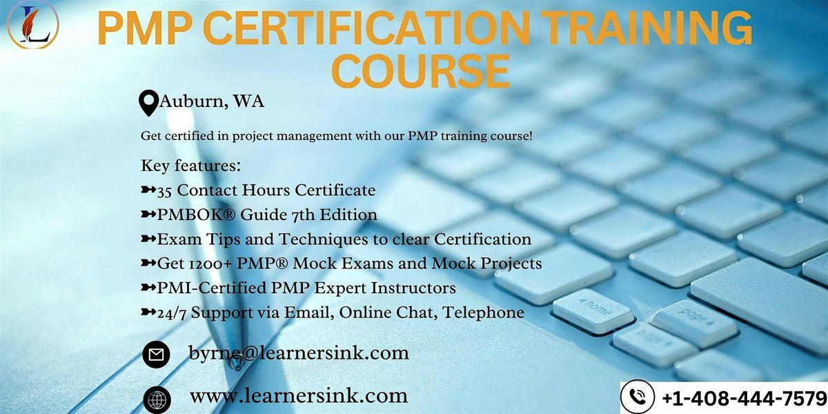 Increase your Profession with PMP Certification In Auburn, WA