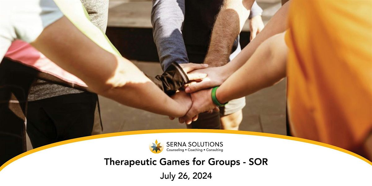 Therapeutic Games for Groups - SOR