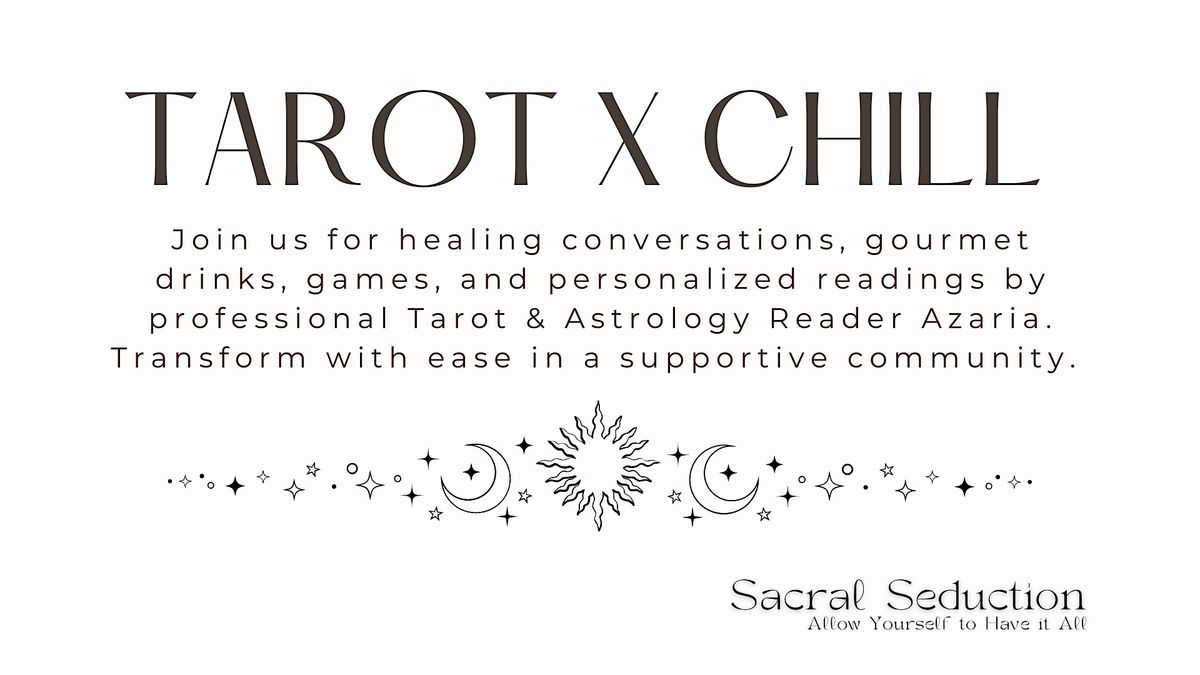 Spiritual Soir\u00e9e: Tarot x Chill Gathering with Readings & Real Connection
