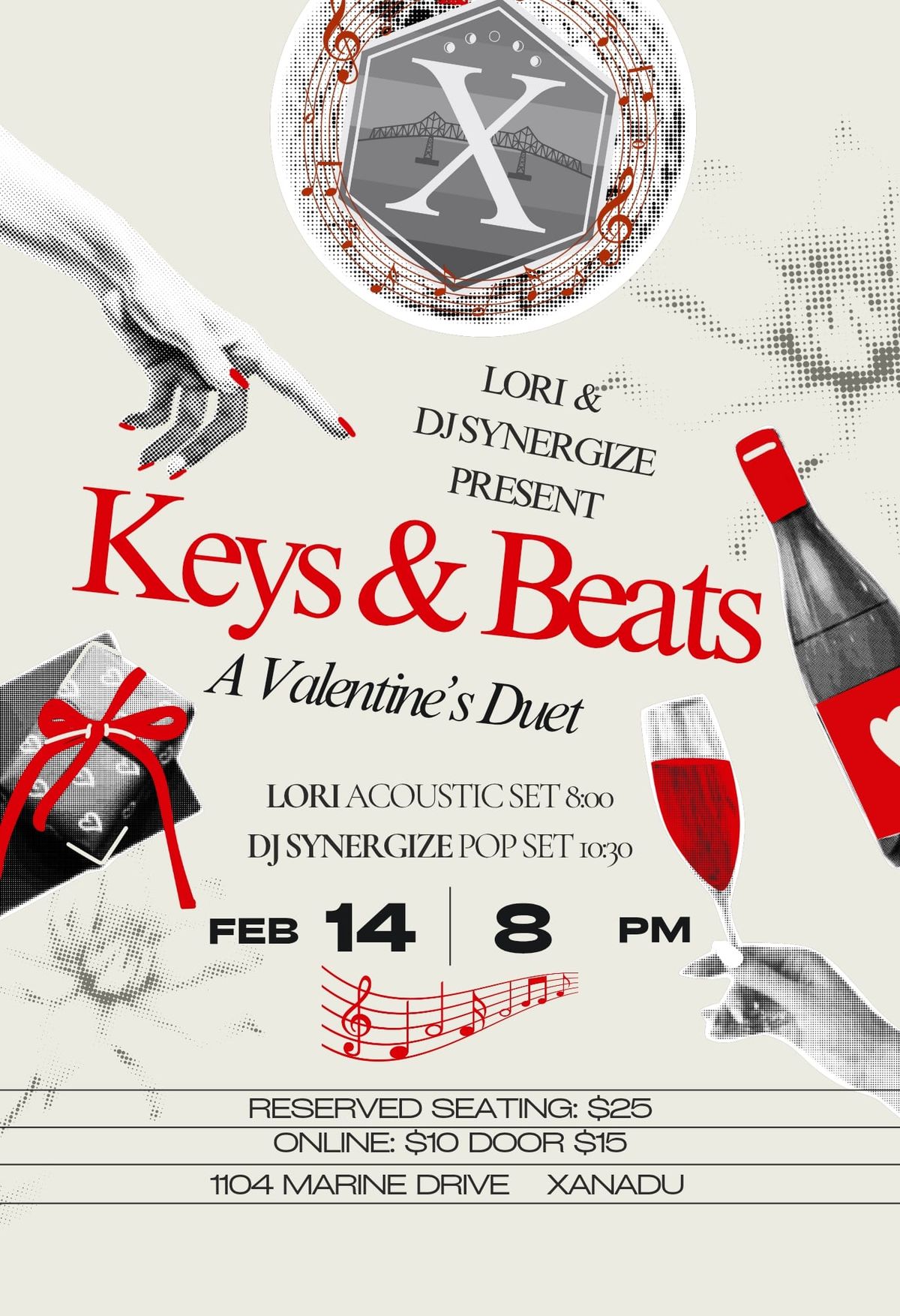 Keys & Beats: A Valentine's Duet 