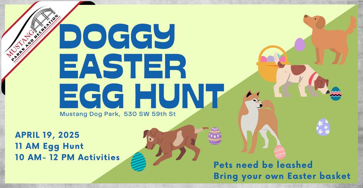 Doggy Easter Egg Hunt