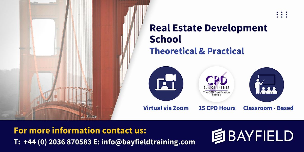 Bayfield Training - Real Estate Development School (In-Person)