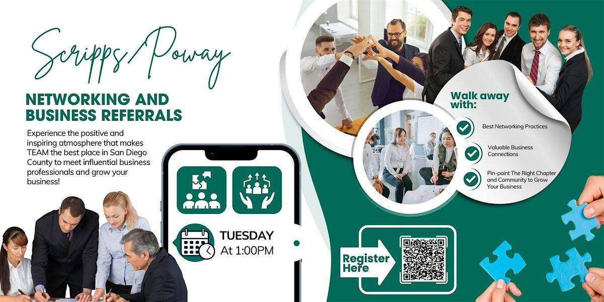 Scripps\/Poway TEAM  - Networking and Business Referrals -