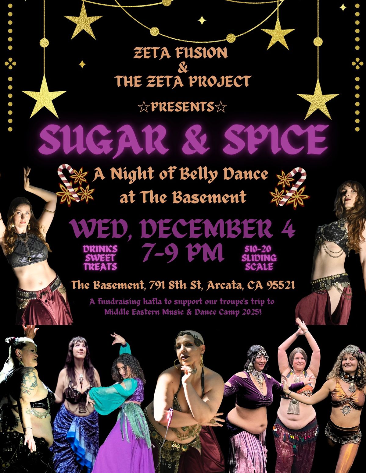 Sugar & Spice: A Night of Bellydance at the Basement