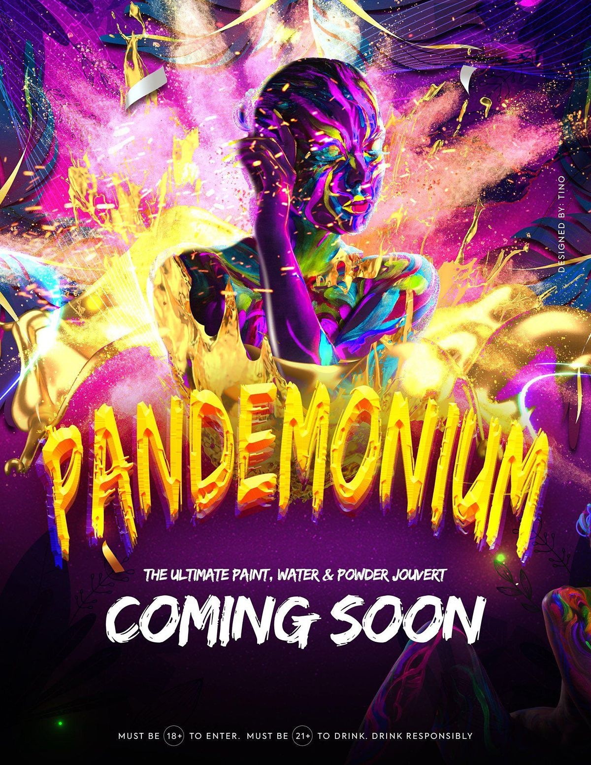 PANDEMONIUM 2: The Ultimate Paint, Water and Powder Cooler Fete