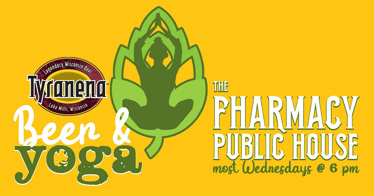 Beer & Yoga at the Fharmacy Public House