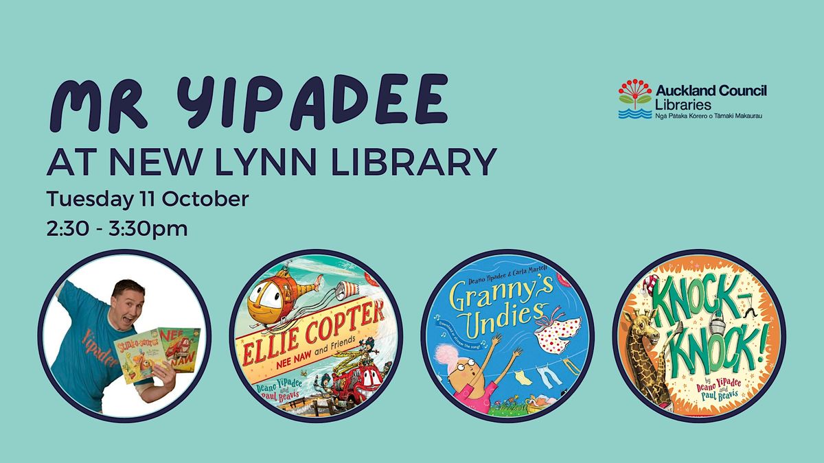 Mr Yipadee Live at New Lynn Library