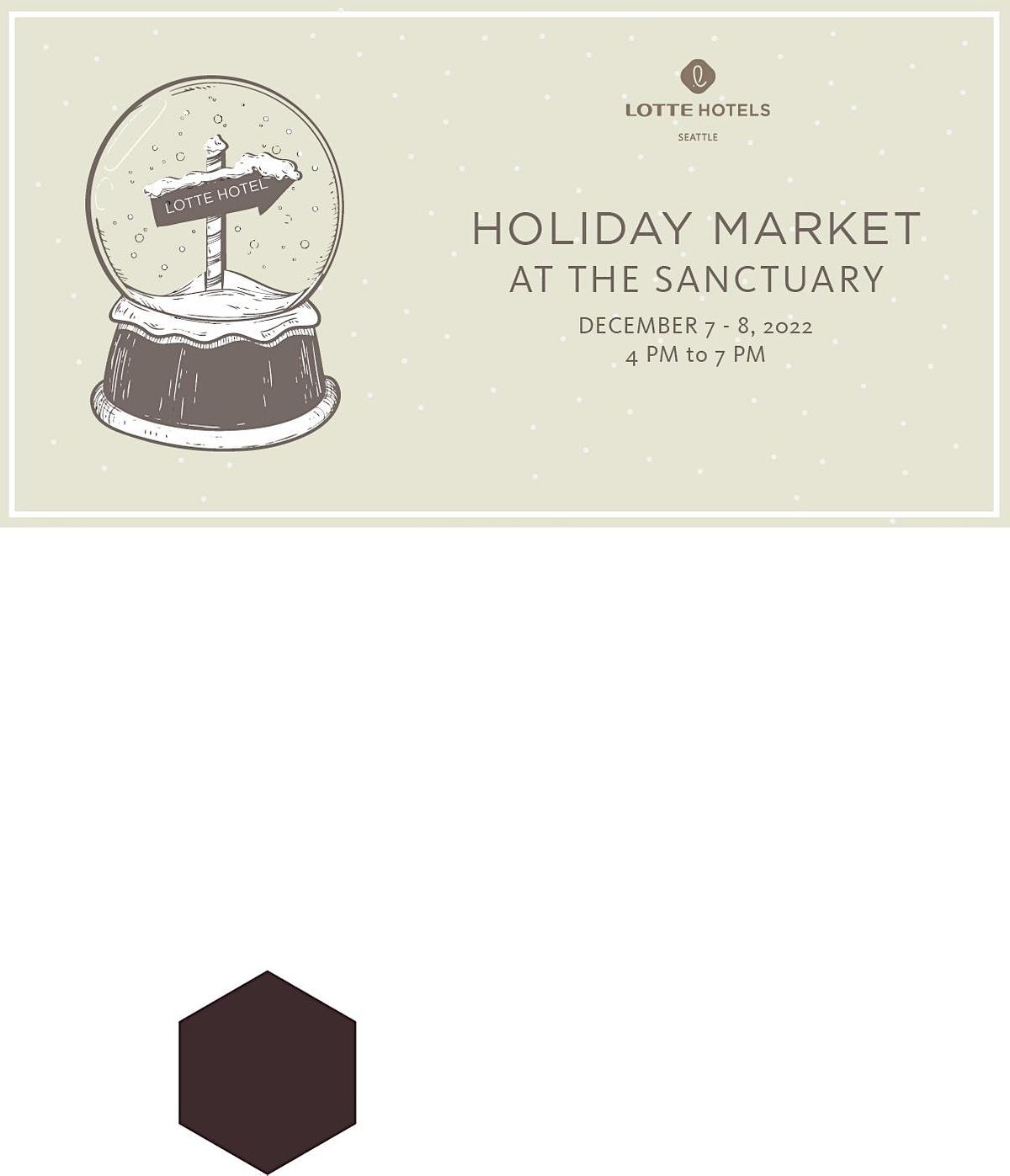 Holiday Market at The Sanctuary