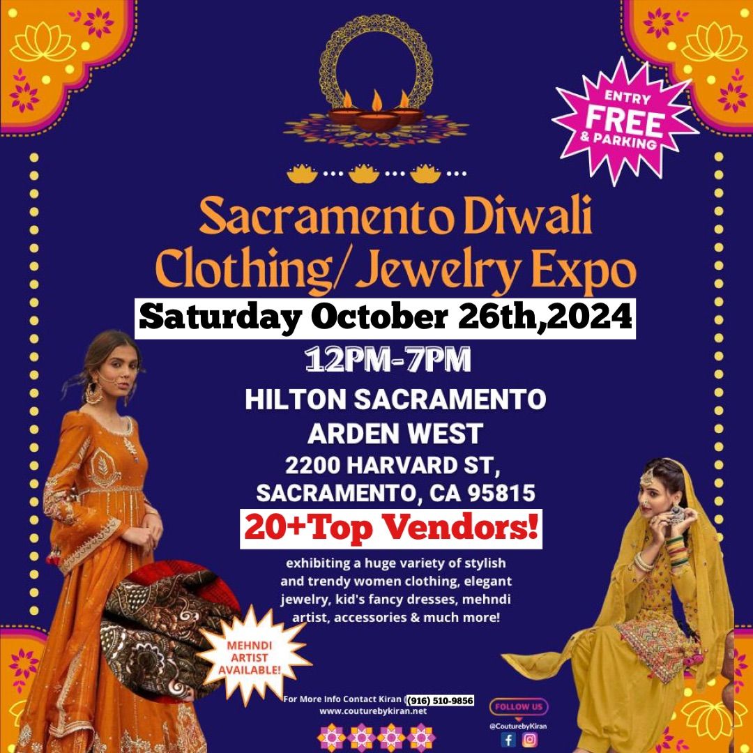 Sacramento Diwali Clothing\/Jewelry EXPO