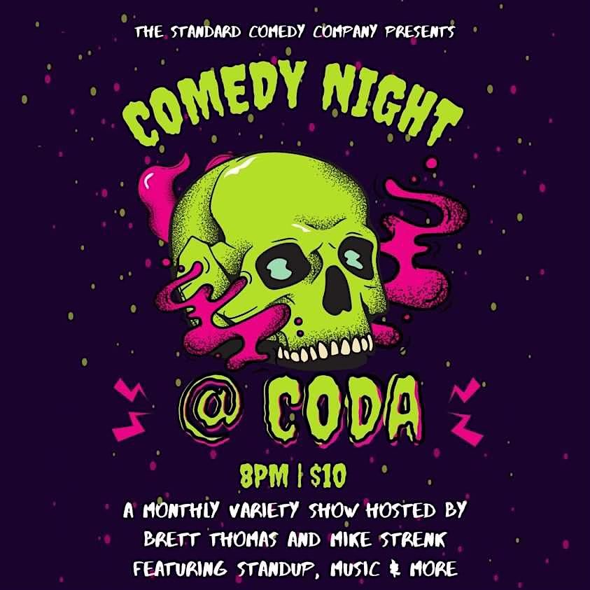 Comedy Night at CODA - Presented by The Standard Comedy Company