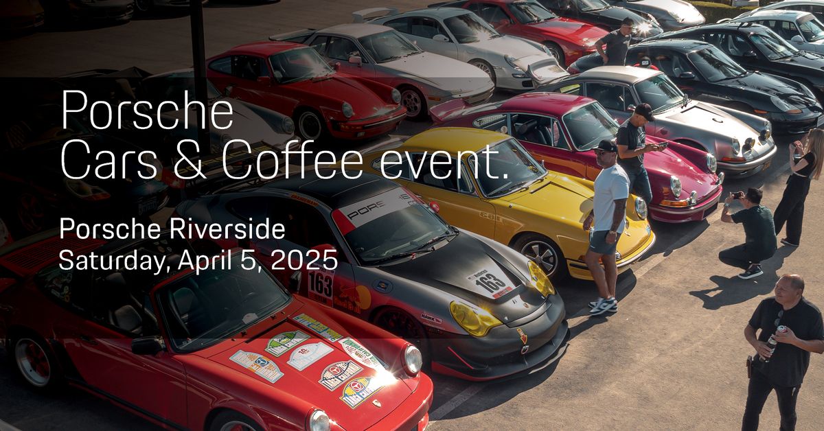 Porsche Cars and Coffee Event 