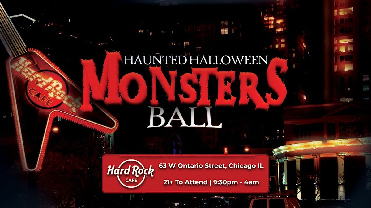 Haunted Halloween Monsters Ball 2024 at Hard Rock Cafe
