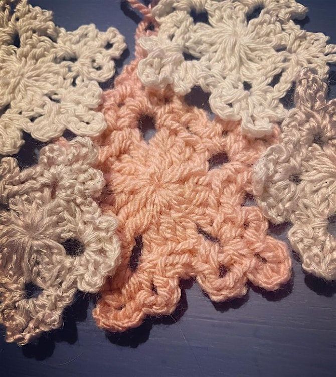 Sunday 17th November Crochet Snowflakes Workshop