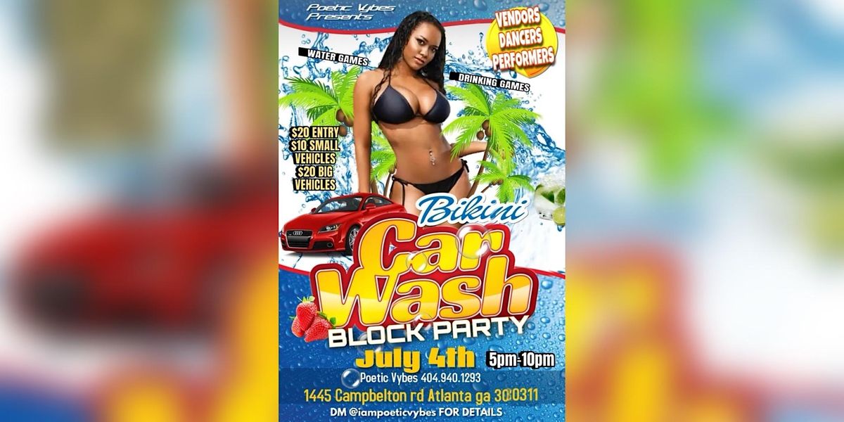 Bikini Car Wash\/Block Party