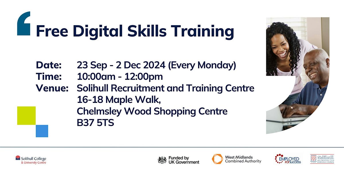 Digital Skills  Training with Solihull College