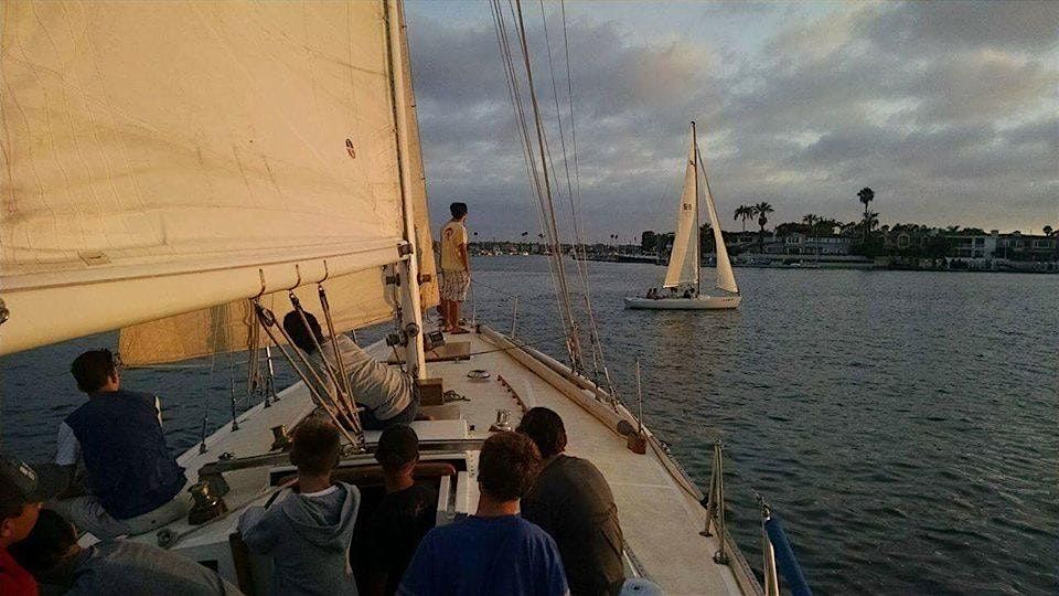 Sailing Wednesday Night with Sea Scout Ship 711