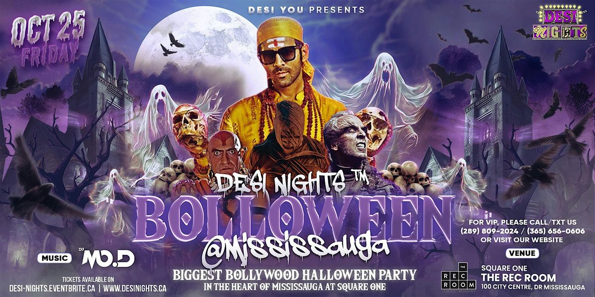 Bolloween @ MISSISSAUGA - Mississauga's Biggest Bollywood Halloween Party