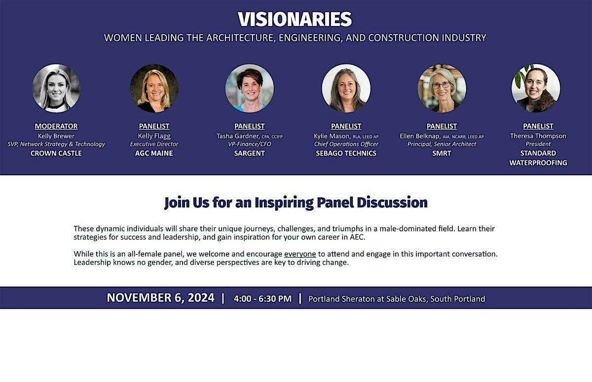 Visionaries: Women Leading the Architecture, Engineering, and Construction Industry